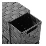 Βοηθητικό Έπιπλο Versa 19487081 Γκρι πολυπροπυλένιο (28 x 57 x 15