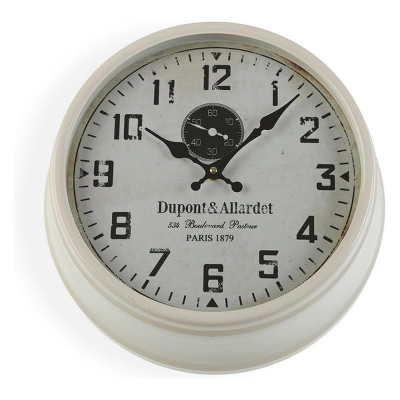 Ρολόι Τοίχου Versa Dupont Μέταλλο (12