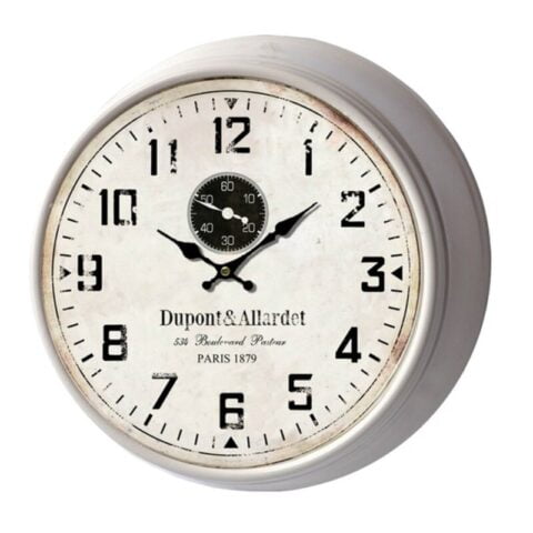 Ρολόι Τοίχου Versa Dupont Μέταλλο (12