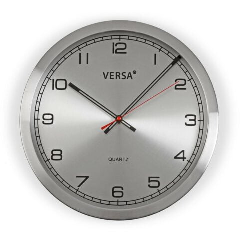 Ρολόι Τοίχου Versa Αλουμίνιο (4
