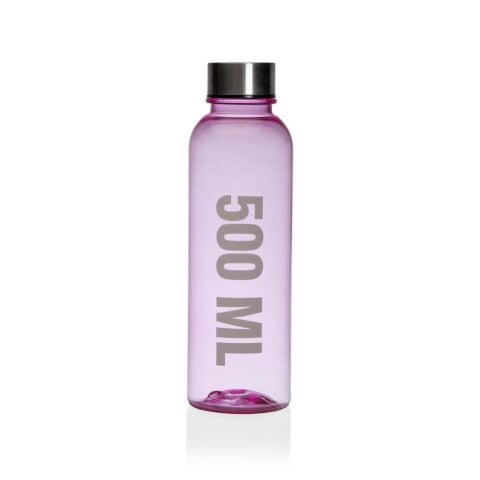 Μπουκάλι νερού Versa Ροζ 500 ml Χάλυβας πολυστερίνη