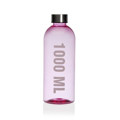 Μπουκάλι νερού Versa Ροζ 1 L Χάλυβας πολυστερίνη