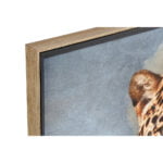 Πίνακας DKD Home Decor Κρυστάλλινο πολυεστέρας χαρτί Λεοπαρδαλί Ξύλο MDF (74 x 3 x 97 cm)