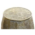 Βοηθητικό Τραπέζι DKD Home Decor Άραβας Μέταλλο Χρυσό (2 pcs)