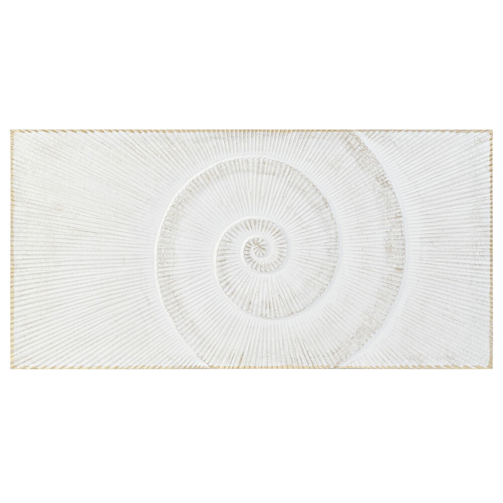 Κεφαλάρι κρεβατιού DKD Home Decor Φυσικό Λευκό Ξύλο MDF (160 x 3.5 x 80 cm)