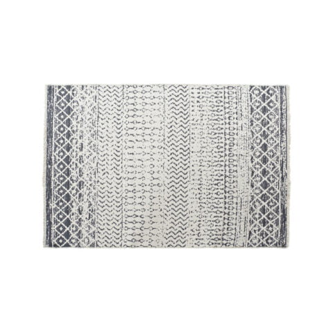 Χαλί DKD Home Decor Λευκό Γκρι πολυεστέρας βαμβάκι (120 x 180 x 1 cm)