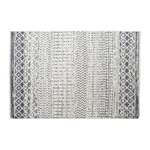 Χαλί DKD Home Decor Λευκό Γκρι πολυεστέρας βαμβάκι (160 x 230 x 1 cm)