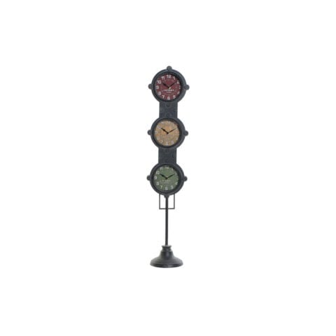 Ρολόγια DKD Home Decor Κρυστάλλινο Σίδερο (18 x 14.5 x 88 cm)