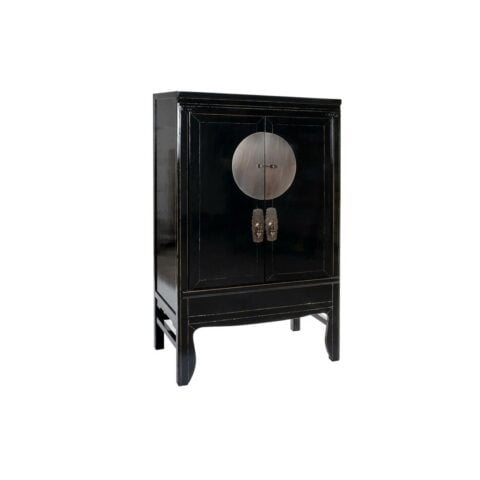 Ντουλάπι DKD Home Decor Μαύρο Μέταλλο 108 x 48 x 172 cm