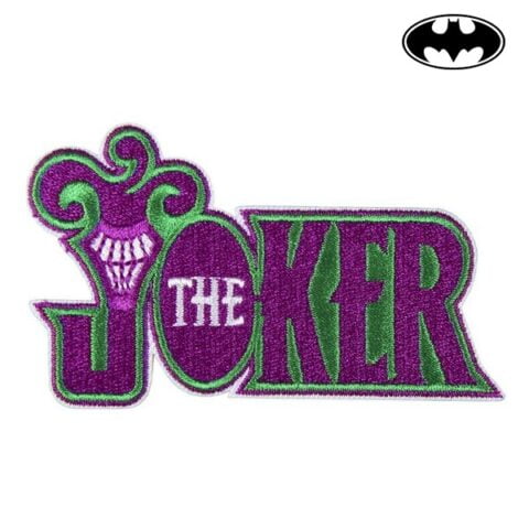 Μπαλωμάτα Joker Batman πολυεστέρας Μωβ (9.5 x 14.5 x cm)