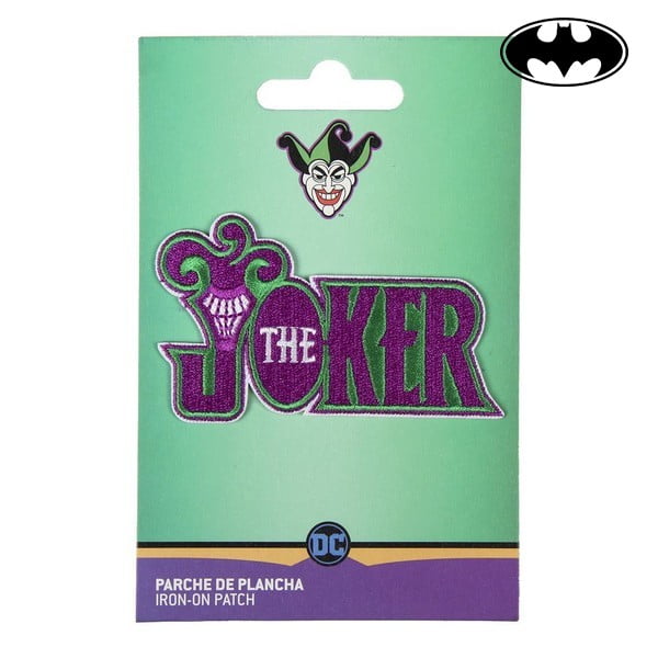 Μπαλωμάτα Joker Batman πολυεστέρας Μωβ (9.5 x 14.5 x cm)