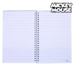 Τετράδιο Σπιράλ Mickey Mouse CRD -2100002725-A5-WHITE Λευκό