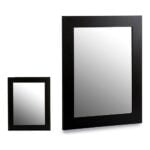 Τοίχο καθρέφτη Μαύρο Ξύλο πολυστερίνη (39 x 2 x 49 cm) (1 uds)