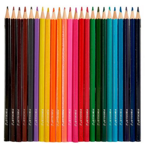 Χρωματιστά μολύβια Ξύλο (24 pcs)