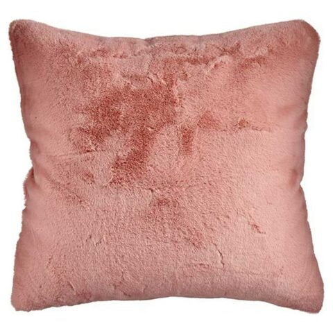 Μαξιλάρι Με τα μαλλιά Ροζ Συνθετικό Δέρμα (60 x 2 x 60 cm)