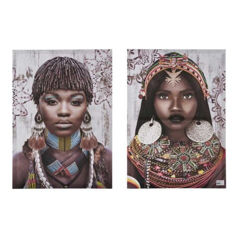 Πίνακας Ethnic γυναίκα (2 pcs) (50 x 1