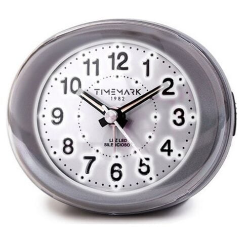 Αναλογικό Ρολόι Ξυπνητήρι Timemark Γκρι (9 x 9 x 5