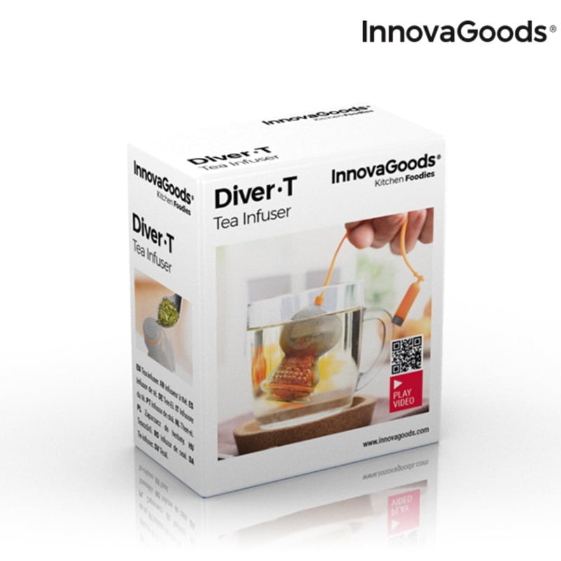 Συσκευή Τσαγιού Σιλικόνης Diver·t InnovaGoods