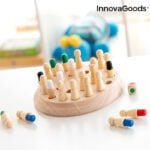 Ξύλινο Σκάκι Mνήμης Taeda InnovaGoods 26 τεμάχια