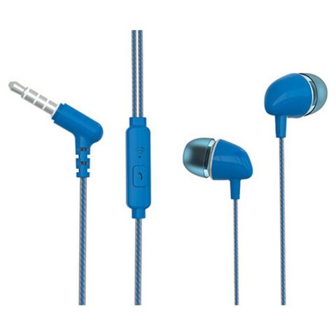 Ακουστικά με Μικρόφωνο TM Electron Μπλε