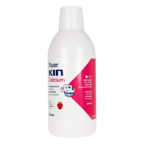 Στοματικό Διάλυμα Fluor Calcium Kin Fluorkin Calcium Παιδικά Φράουλα 500 ml (500 ml)