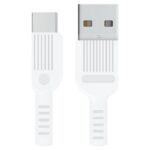 Καλώδιο USB A σε USB C Goms Λευκό 1 m