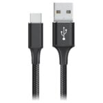Καλώδιο USB A σε USB C Goms Μαύρο