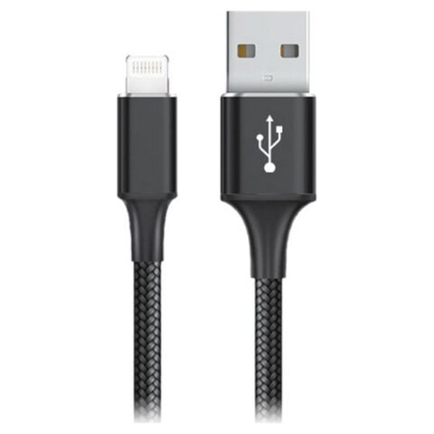 Καλώδιο USB σε Lightning Goms Μαύρο 2 m