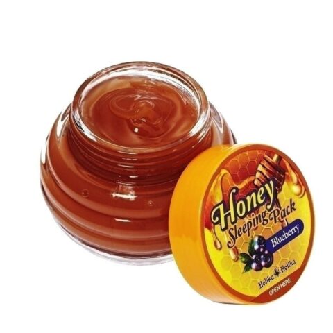Ενυδατική Μάσκα Νύχτας Holika Holika Honey Sleeping Pack Βακκίνια (90 ml)