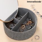 Κομψό Κουτί Κοσμήματων από Μπαμπού με Καθρέφτη Mibox InnovaGoods