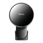 Baseus Big Energy car mount with wireless charger 15W for Iphone 12 / Iphone 13 (Black)