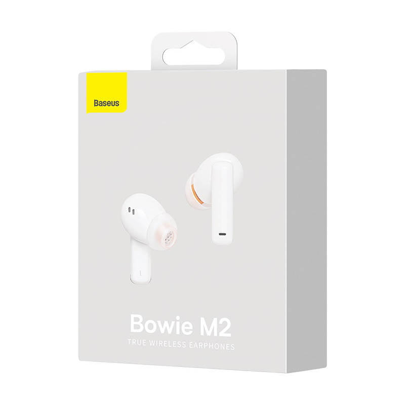 Baseus Bowie M2 TWS earphones (white)