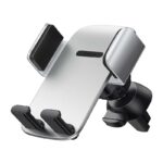 Baseus Easy Control Clamp car holder for grille / dashboard (silver)