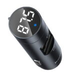 Car Wireless MP3 Charger Baseus Energy Column Wireless 5.0+5V/3.1A (Dark grey)