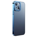 Baseus Glitter Transparent Case for iPhone 13 (blue)