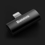 Baseus iP Male to Dual iP Female Adapter L46 Black