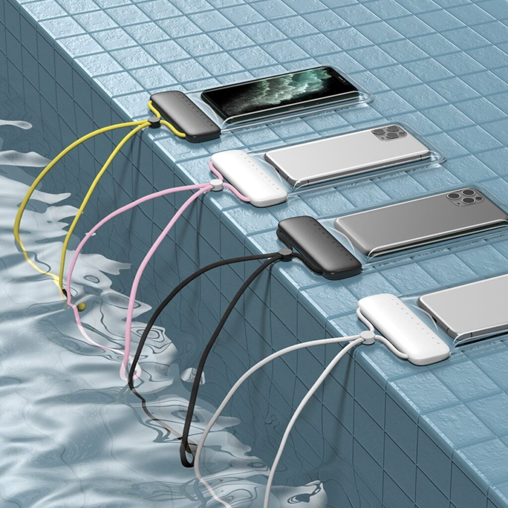 Baseus Let's Go Universal waterproof case for smartphones (black)