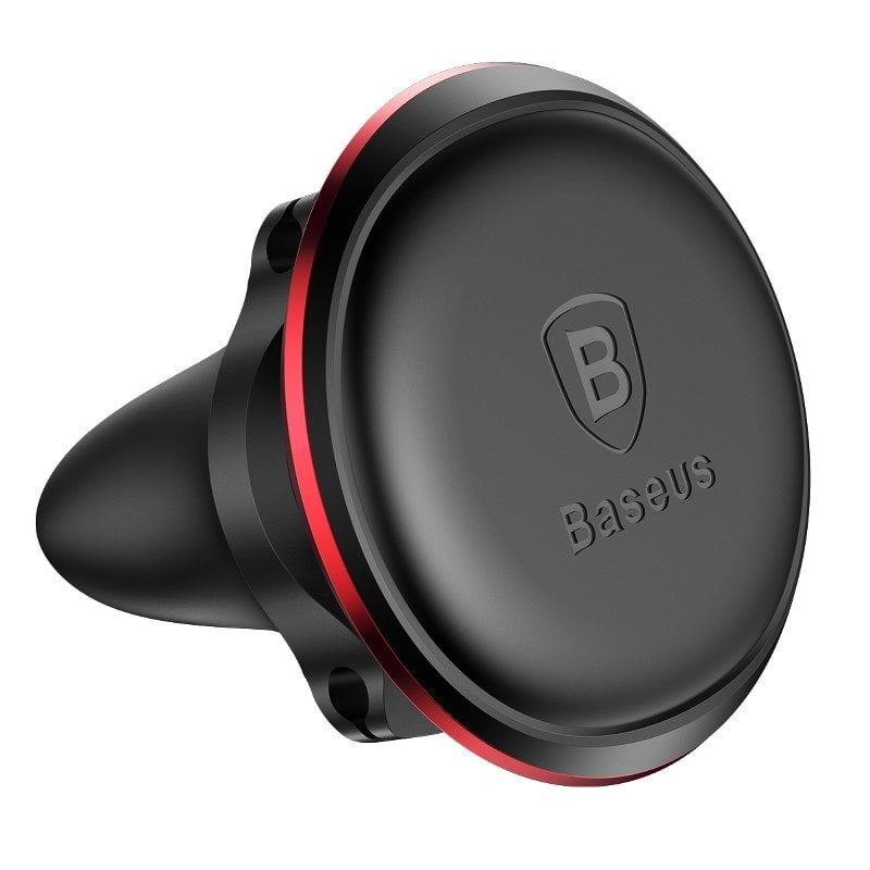 Baseus Magnetic Air Vent magnetic car holder for grid (Red)
