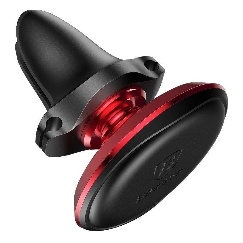 Baseus Magnetic Air Vent magnetic car holder for grid (Red)