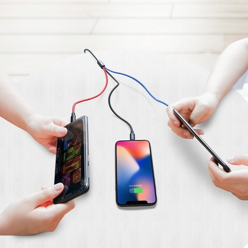 Baseus Rapid USB Cable 3in1 Type C / Lightning / Micro 3A 1