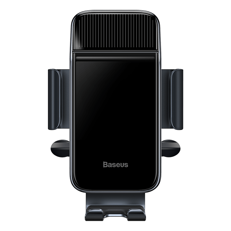 Solar gravitational car phone holder Baseus (black)