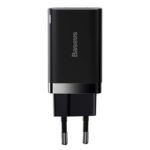 Baseus Super Si Pro Quick Charger USB + USB-C 30W (black)