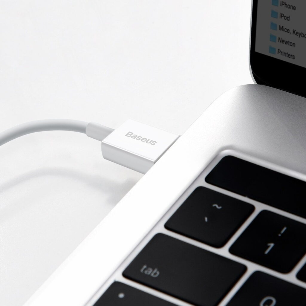 Baseus Superior Series Cable USB to iP 2.4A 2m (white)