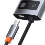 USB-C to 3x USB 3.0 + HDMI + USB-C PD + Ethernet RJ45