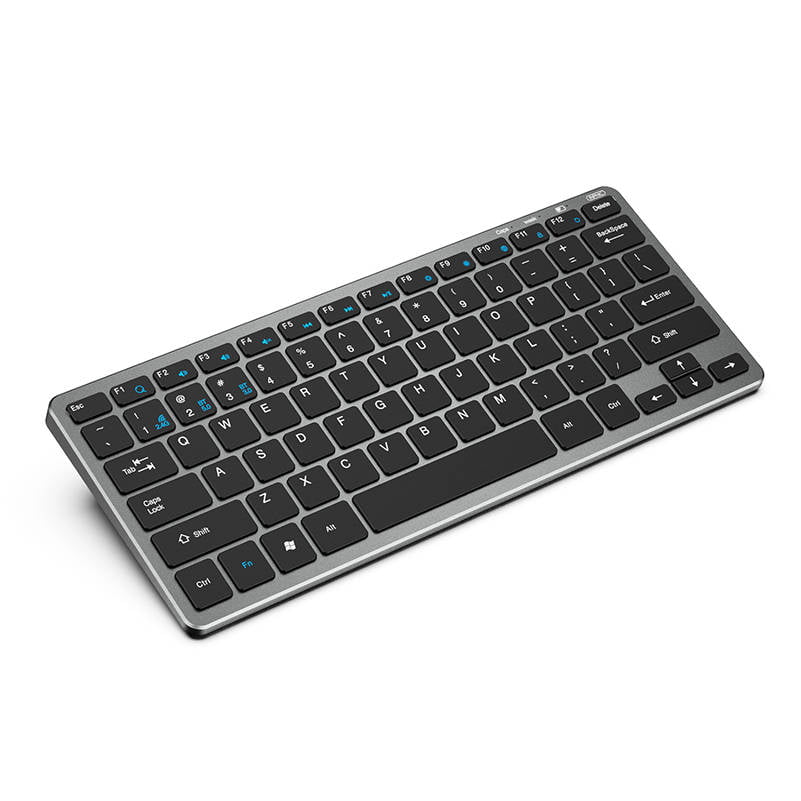 Wireless Keyboard Inphic V780B Bluetooth + 2.4G (grey)
