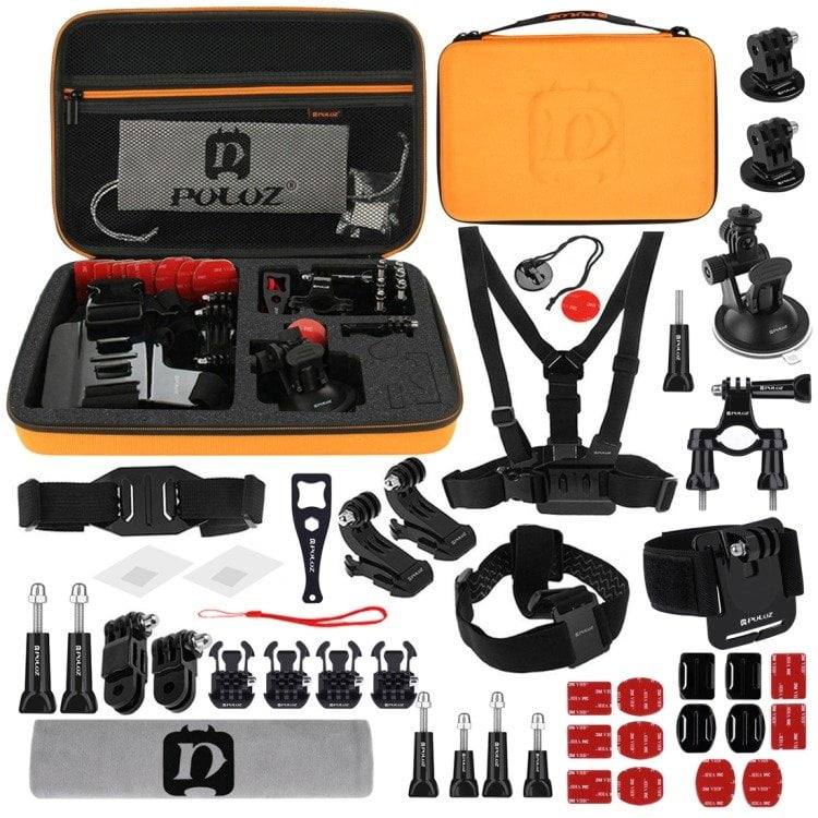 Accessories Puluz Ultimate Combo Kits for sports cameras 45 in 1