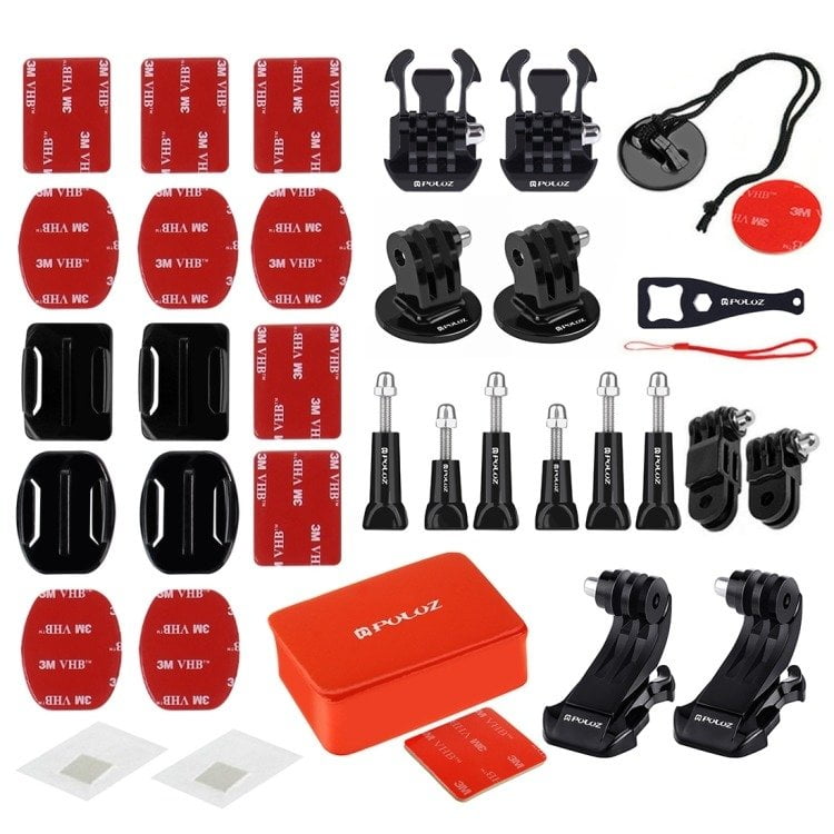 Accessories Puluz Ultimate Combo Kits for sports cameras 53 in 1