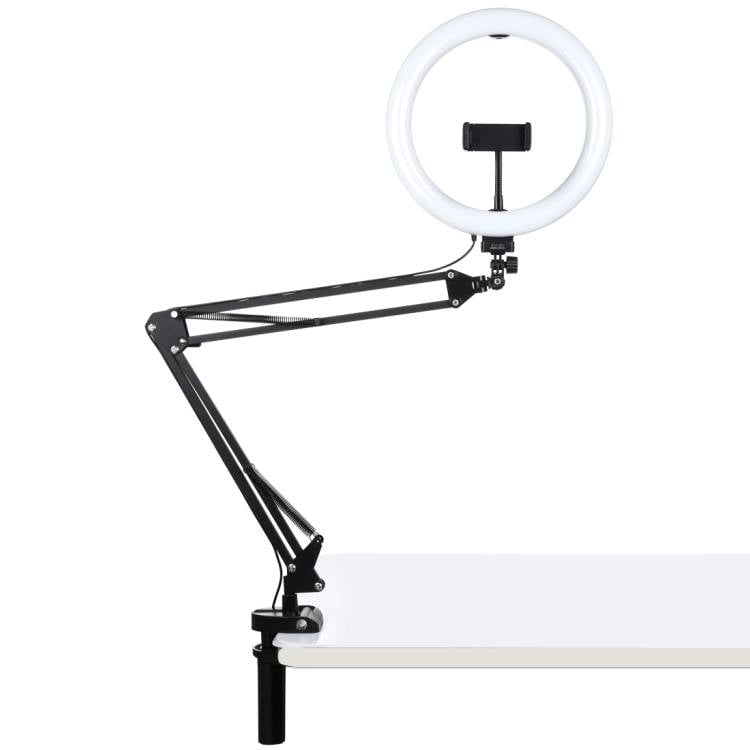 Desktop arm stand Puluz with 26cm LED Vlogging Ring PKT3090B