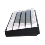 Wireless Mechanical Keyboard Delux KM33 BT RGB (white&grey)