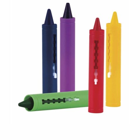 Χρωματιστά μολύβια Nûby Λουτρό & ντουζ (5 pcs)